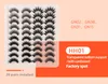 Thich Crisscross 3D Faux Cils Extensions Set 20/30/40 Paires Lumière Douce Naturel Fait À La Main Réutilisable Faux Cils Maquillage Des Yeux Bande Complète Cils En Plastique Coton Tige DHL