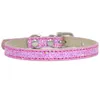 Katthalsar leder 10 färg ljus krage reflekterande rosa husdjur halsband hundtillbehörsele mode5524646