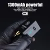 ワイヤレスタトゥーキットマストツアーマシンロータリーペン電池カートリッジ針ブラックインクD3109-2