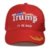 8スタイル2024トランプベースボールキャップアメリカ大統領選挙トレッション同じスタイルの帽子Ambroded PonytailボールキャップDHL Fast 1131 V2