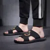 Heren slippers zomer hoge kwaliteit mode persoonlijkheid outdoor comfortabele zachte bodem antislip strand sandalen