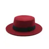 Bowler Hats Winter Autumn Imitation Woolen Women Män damer Fedoras Top Jazz European American Round Caps Feminino Gorra5055611