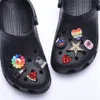 Moda borboleta decoração acessórios designer urso sapato encantos mais populares
