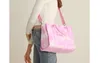 Messenger Bags Dyed Watercolor Handbag Canvas Tote Bag Shoulder Bag Tie-dyed ShoppingBag