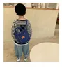 Children casual handbag 2021 autumn winter simple baby boys girls letter crossbody one shoulder bag kids messenger bags F784