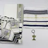 Pacto signo cristiano sello mesiánico mantón de oración tallit 72quot22quot con bolsa a juego llavero conjuntos bufandas8996792