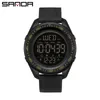 新しいトップブランドの高級時計男性の軍事陸軍メンズウォッチ防水スポーツの腕時計デュアルディスプレイウォッチオスロジオマスコリノG1022