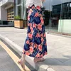 Zomer onregelmatige rok vrouwen vlinderdas riem split midi saias dame casual grote maat lange rokken streetwear jupe femme druppel 210520