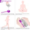 Magnetic Kaigl sexy toy female vagina shrinking dumbbell ball private parts tightening adult sexual silicone products