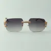 Micro-paved diamond big C sunglasses 8100823 with classic lenses size 56-18-140mm eye-Bridge-Temple290E