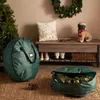90 * 20cmの折りたたみ式のクリスマスツリーバッグクリスマスの花輪の家の装飾用品を保管するための貯蔵袋