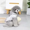 Moda inverno cão vestuário cães casaco à prova d 'água animal de estimação roupas de filhote de cachorro impermeável snowsuit morno lã acolchoado winters roupas de estimação para pequeno doggy preto l a73