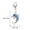 Jinglang Classic Lobster Chiusura Ocean Series Charms Ciondoli Mix Colore Pesce FAI DA TE Charms per gioielli per accessori
