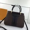 Дизайнерские сумки Гладкая кожаная двойная верхняя ручка TOME TOTES CROCODILE Phaint Pattern на молнии Заналище карманные Регулируемые ремешки интерьера кармана на молнии