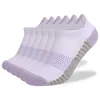 Sports Socks 6 pares homens/mulheres que administram esporte esportivo esportivo Profissional Breada de almofada respirável Athletic Fitness Walking Walking Low Cut Sock