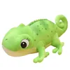 Kawaii Chameleon Peluche Kinder Plüschtiere Kuscheltiere Eidechse Ragdoll Babyzimmer Spielzeug Juguetes Ni?os Hogar Decoracin 210728