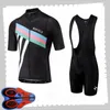 Pro Team Morvelo Cyclisme Jersey à manches courtes (Bib) Shorts Ensembles Hommes Été Respirant Vêtements de vélo de route VTT Tenues de vélo Uniforme de sport Y210415114