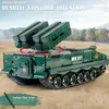 Militärmodell RC HJ-10 Anti-Tank Missile Building Blocks Mold King 20001 High-Tech Car Bricks Utbildningsbarn Födelsedagsleksaker Julklappar