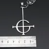 Ghost B C Nameless Ghoul Stainless Steel Pendant Necklaces For Men301Q