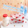 Storage Bags Transparent Large Capacity Pencil Case PVC School Supplies Bag Back To Stationery Gift Makeup Cosmetic