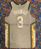 3 Isaiah Thomas gray Basketball Jersey Mens Women Youth Custom Number name Jerseys XS-6XL