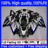 Injection Fairings For Aprilia RS-125 RS4 RSV 125 RS 125 RR 125RR RSV-125 8No.0 RSV125 RS125 R 06 07 08 09 10 11 RSV125RR 2006 2007 2008 2009 2010 2011 OEM Body Silver Black