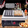 Máquina de fazer takoyaki a gás, equipamento de processamento de alimentos, comercial, automática, placa dupla, grelha, popular, lanche japonês