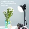 Belysning Fotografi LED-lampa Ljus E27 Lampa med stativ Ställ fjärrkontroll för YouTube för Twitch Live Streaming Photo Video