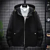 Męskie Kurtki Windbreaker Kurtki Oversize Mężczyźni Kapturem Proof Water Breaker Casual Coat Male Odzież 2021 Wiosna Jesienne Kurtki Mężczyźni X0621