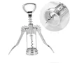 Wine Opener Bottle Openers Stainless steel metal strong Pressure wing Corkscrew grape Kitchen Dining Bar accesssory SN2948