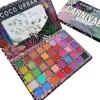 ظلال العيون Coco Urban Eyeshadow Palette 40 ألوان بريق لامع اللامعة اللامعة الدائمة للعيون مسحوق التجميل Maquillaje TSLM1247r