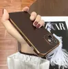 Designer Phone Cases for Iphone 15 pro max 14 plus 13 mini 11 12 Xr X Xs Max 8 7 Plus Metallic Lock PU Leather Cover