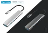 USB 3.1 Typ-C Hub Adapter Thunderbolt 3 USB C Hub mit Hub 3.0 TF SD Reader Slot PD für MacBook Pro/Air/Huawei Mate