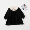 女の子のドレスMihkalev子供女の子2021秋の長袖のドレス子供のフリルズパーティーチュチュ女の赤ちゃん服vestido