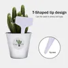 Tuinbenodigdheden Waterdichte Plant Lables Plastic T-type Tags Markers Nursery Gardening Label Seedling Patio Lawn Tool RH1783