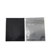 Colorful Aluminum Foil Zip Food Storage Bag Matte Clear Zip Package Bag Clear Plastic Food Bag with Zipper Mylar Bags