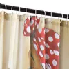 カールスセクシーなアフリカの女の子シャワーカーテン防水セット滑り止め浴室シャワーカーテンと敷物のための敷物セットカーテン211116