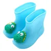 Första Walkers Gummi Boys Toddler Vattentät Regn Baby Cartoon Shoes Boots Girls Kids