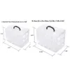 30 Grids Plastic Storage Box Portable Detachable Home Organizer Transparent Makeup porta joias 210922