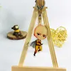 ONE PUNCH MAN Porte-clés Homme Anime Dessin Animé Acrylique Figure Porte-clés Femmes Porte-clés Saitama Double Face Porte-clés Bijoux Brelok