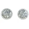 Emerald Cut 3Ct Diamond Gemstone Stud Oreing Bringle 100 Real 925 Boucles d'oreilles en argent sterling en argent sterling pour femmes Men5073850