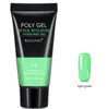 30ml 20Colors Green Yellow Poli Poly Paznokci Zestaw Lakieru UV Polski Zestaw sztuki 10 minut Szybki budynek LED Gelpolish do rozszerzeń Manicure Klej