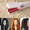 Triple Barrel Curling Perm Splint Professionell Curler Keramikhår Curl Wand Waver Crimping Iron Styling Tools