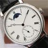 VF Montre De Luxe Herrenuhren 40X11 mm importiert Cal.98800 manuelles mechanisches Uhrwerk Stahl Luxusuhr Designeruhren Armbanduhren
