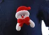 Presente de Natal LED brilhando santa snowman cervo fulgor piscando desenhos animados brinquedo brinquedo brinquedo árvore de Natal luminosa decoração bbe10296