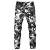 Katoen heren jogger herfst potlood harem broek mannen camouflage militaire losse comfortabele lading broek camo 210715