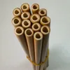 15cm 20 cm reutilizável palhas de bambu eco amigável Handcrafted natural bebendo palha
