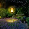 Strings Solar Lights Upgraded 96LED Torches Outdoor Spotlights Decoration Lighting Dusk Auto On/Off Security Torch Light