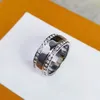 Bague de fiançailles de créateur de mode hématite pour homme femme bijoux unisexe 8 couleurs accessoires cadeaux