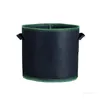 ホームプランター1-3Gallon袋の頑丈な肥厚の不織布鍋がハンドルZC366